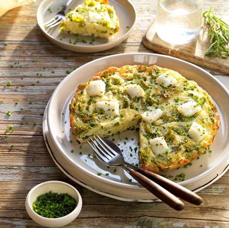 Bacalao-turska "frittata" | 