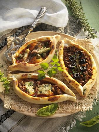   Barquitas de coca con distintos rellenos | 