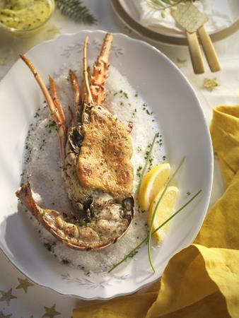 Langosta gratinada con salsa holandesa | 