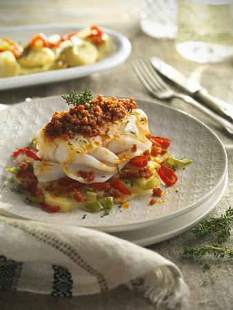 Bacalao con sobrasada y miel  | 
