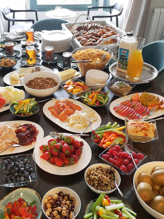 Brunch en piso de Paseo de Gracia