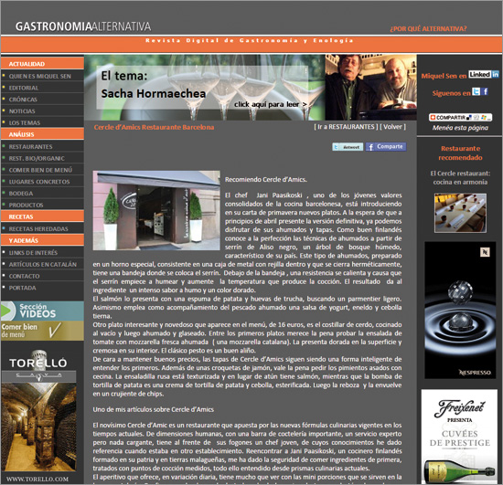 Recomiendo Cercle d’Amics 